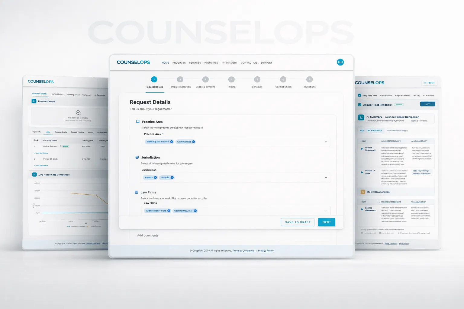 CounselOps - Main View 1