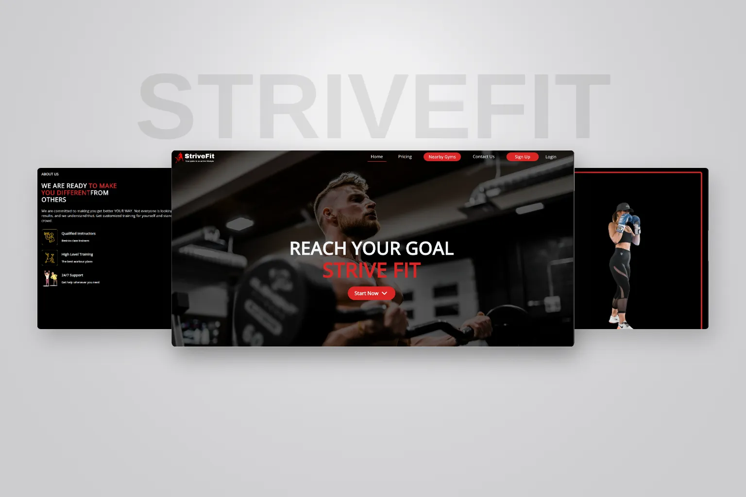 StriveFit - Main View 1